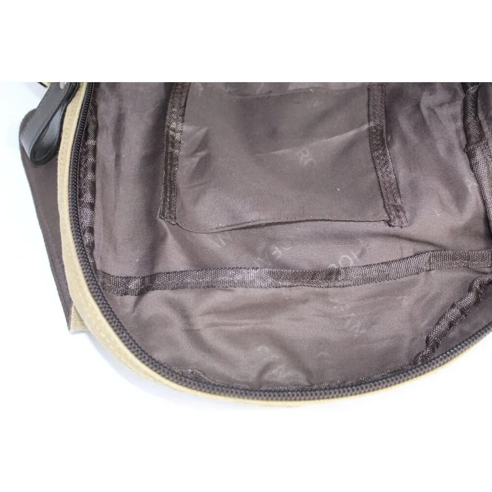 Anime‎ FAIRY TAIL Brown Tan Canvas Backpack Shoulder Bag Unisex College Travel